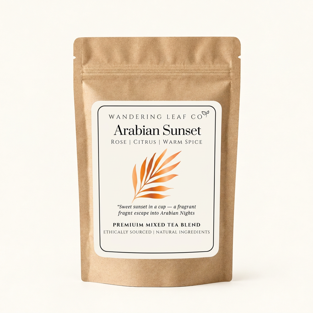 Arabian Sunset with rounded label corners